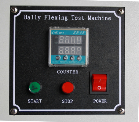 बल्ली चमड़ा फ्लेक्सिंग प्रतिरोध परीक्षक फ्लेक्सोमीटर टेस्ट मशीन
