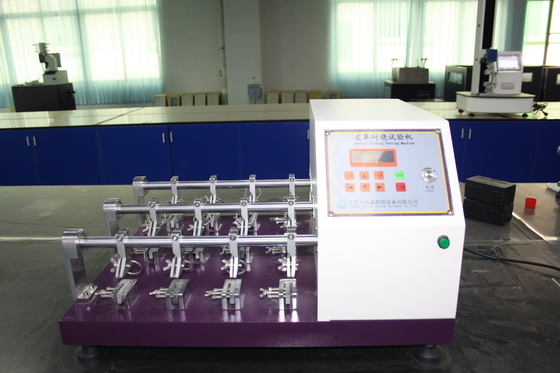 बल्ली चमड़ा फ्लेक्सिंग प्रतिरोध परीक्षक फ्लेक्सोमीटर टेस्ट मशीन