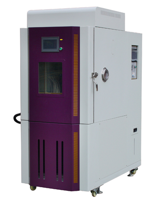 - 70 ° C ~ + 150 ° C प्रोग्रामयोग्य पर्यावरण सिमुलेशन चैंबर तापमान आर्द्रता परीक्षण चैंबर